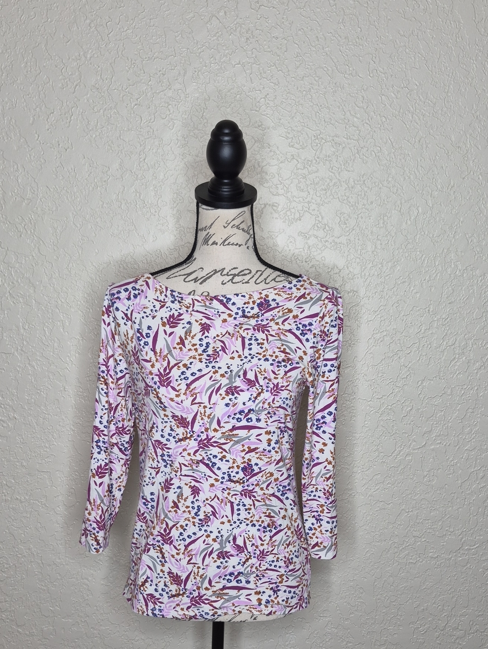 Ann Taylor Factory Multicolored Floral Top Size XS